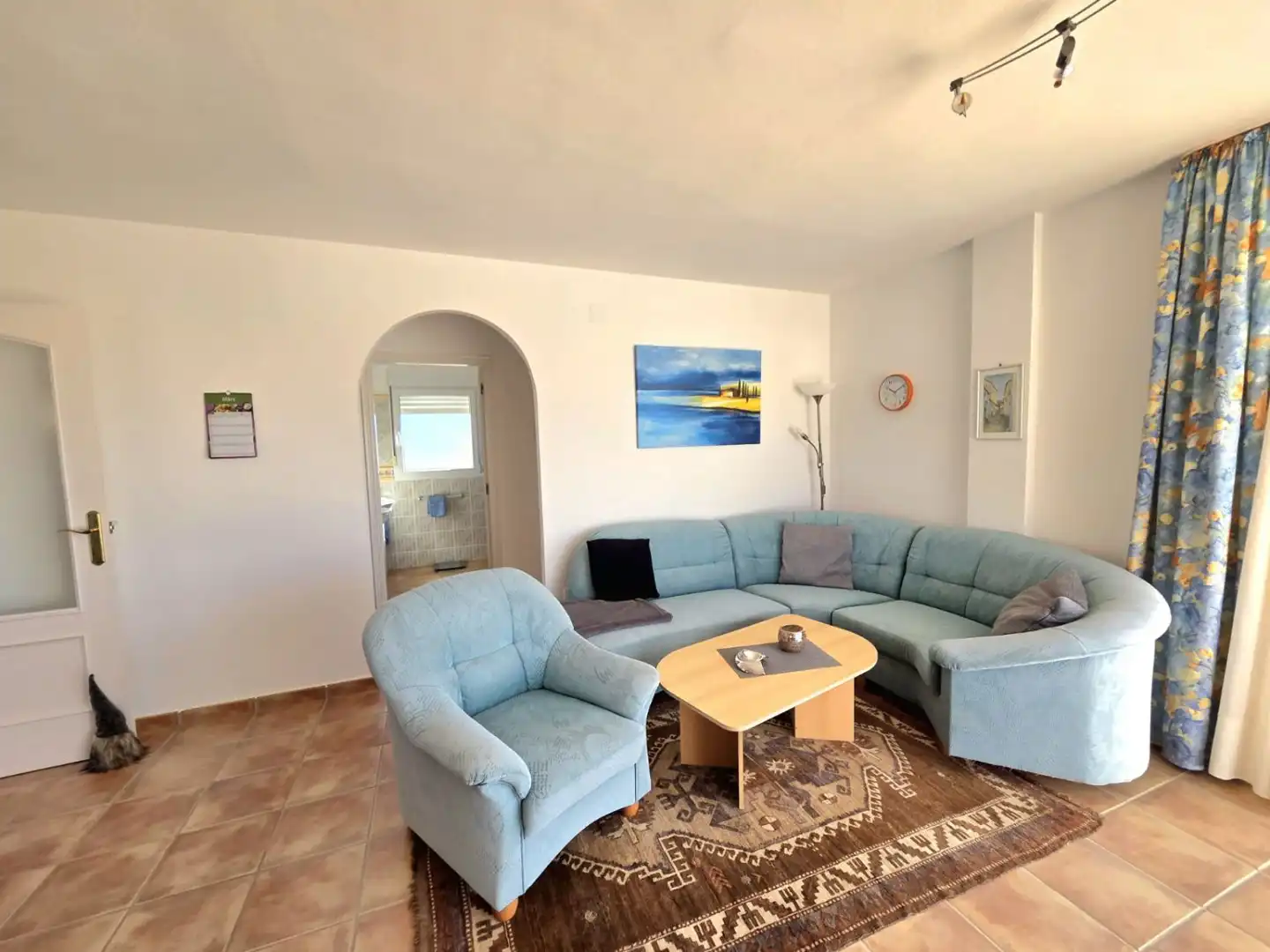 Sala de estar de Casa o chalet en venta en Águilas con Aire acondicionado, Terraza y Piscina
