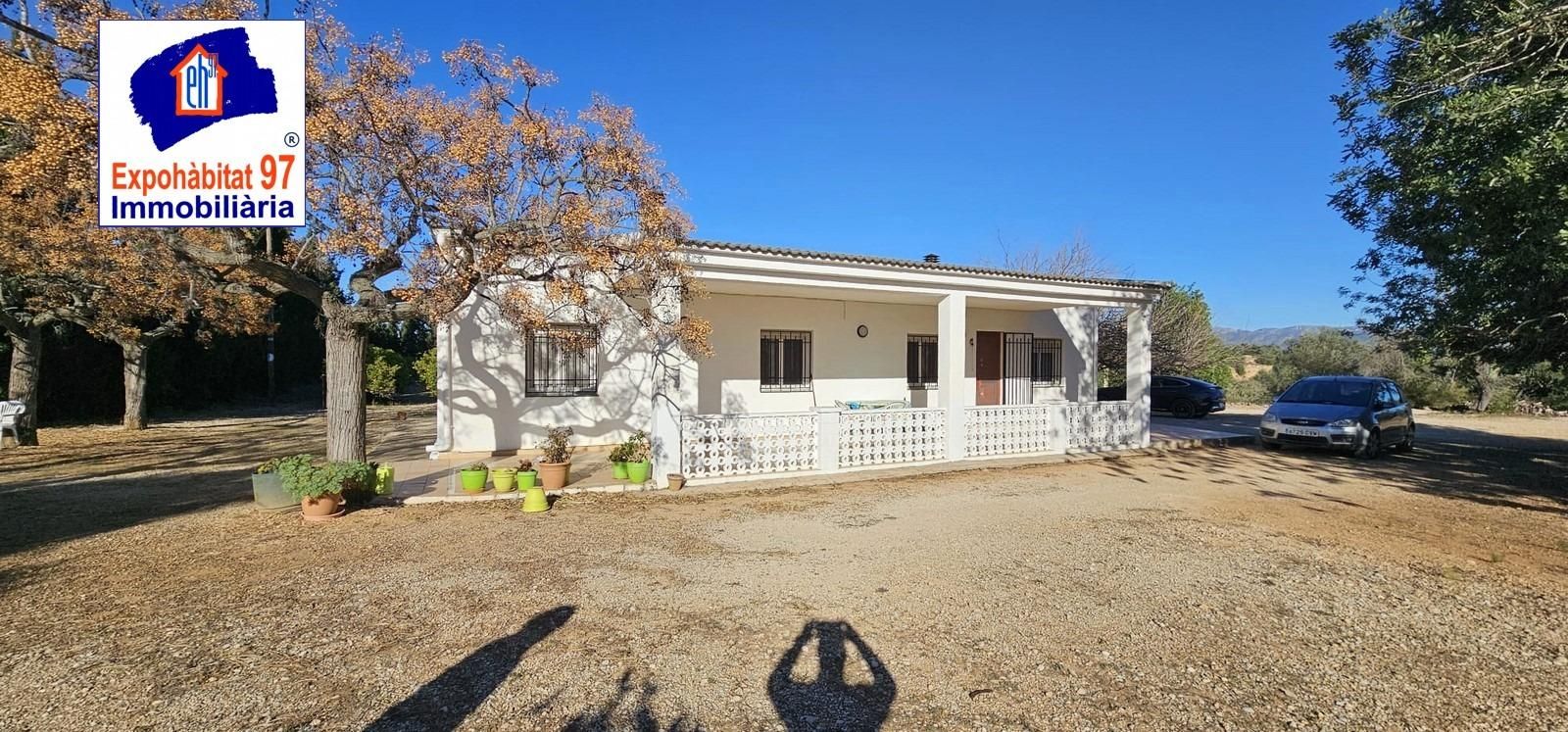 Vista exterior de Finca rústica en venda en Roquetes amb Aire condicionat, Calefacció i Jardí privat