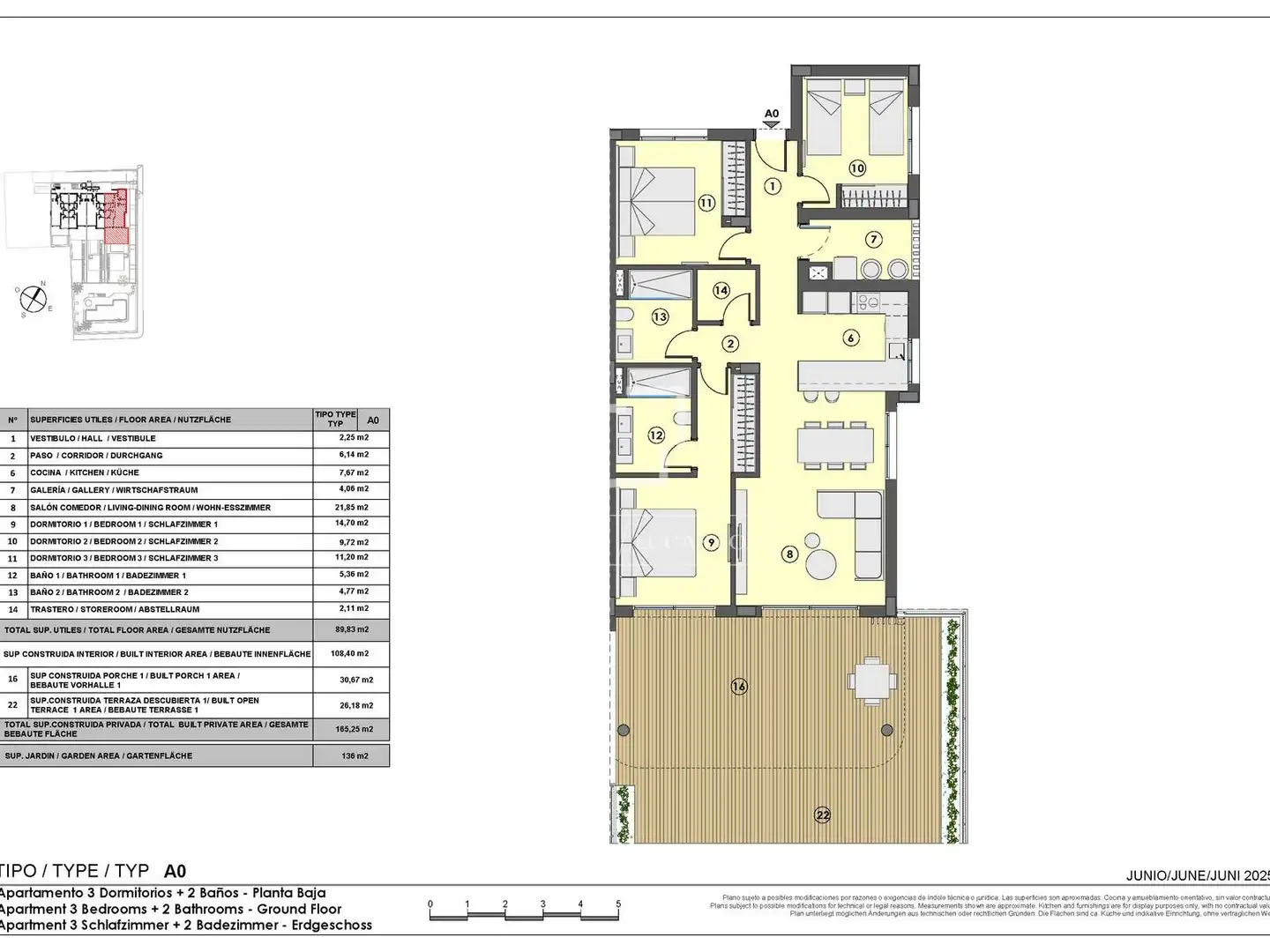Wohnung zum Verkauf in Capdepera mit Klimaanlage, Heizung und Terrasse