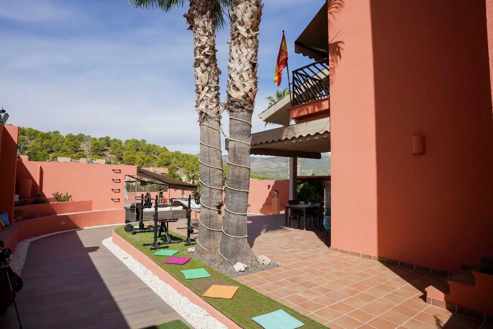 Terrace of Detached homes for sale in Caravaca de la Cruz