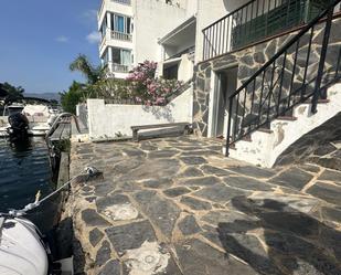 Terrace of Apartment for sale in Empuriabrava  with Air Conditioner, Storage room and Furnished