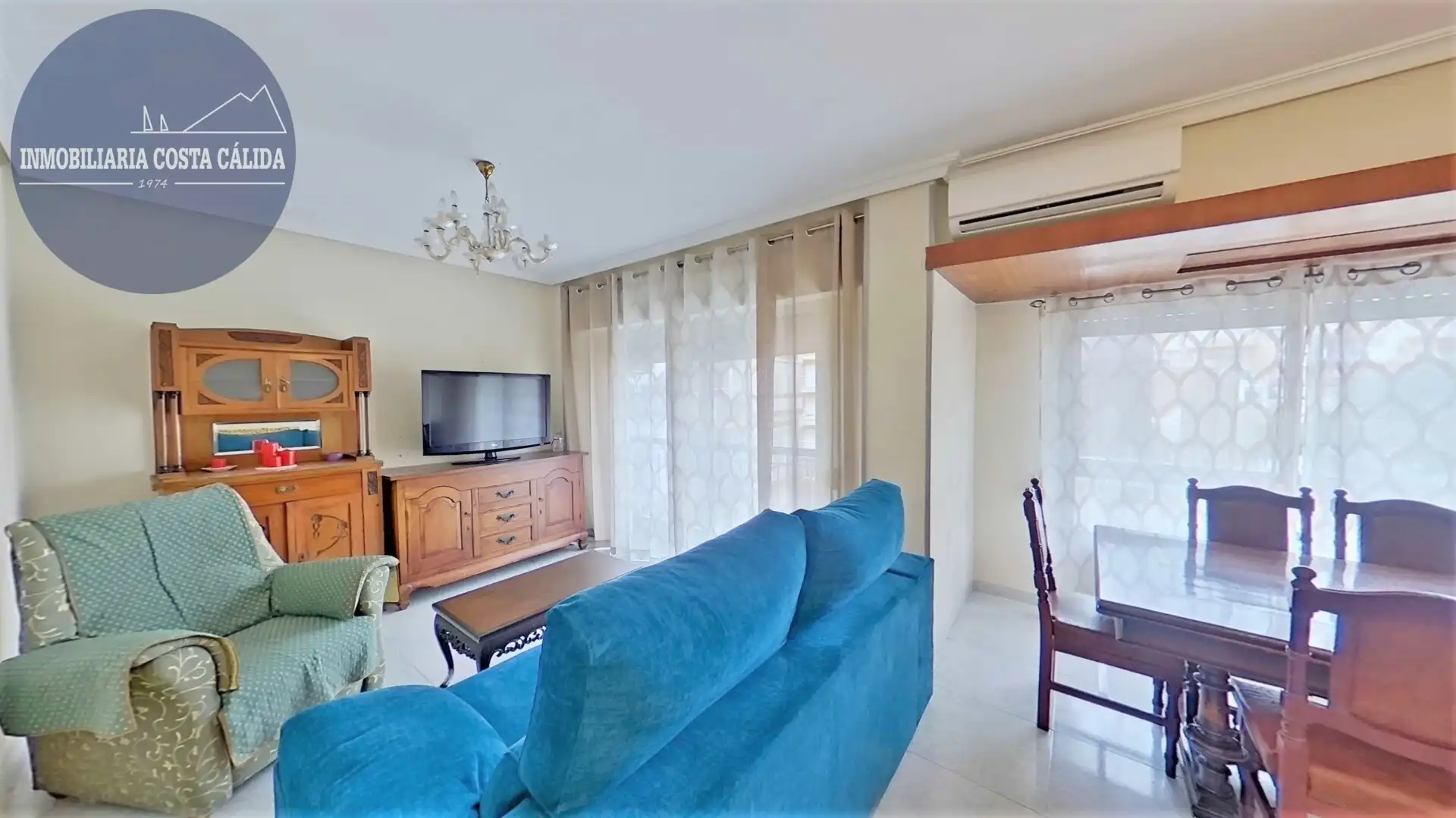 Sala d'estar de Apartament en venda en Águilas amb Aire condicionat, Calefacció i Traster