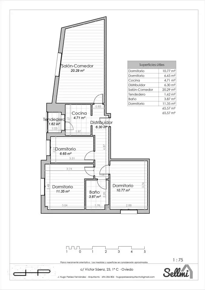 Piso para compartir en Oviedo  con Calefacción, Parquet y Amueblado