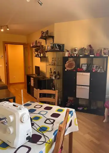 Kitchen of Flat for sale in San Leonardo de Yagüe  with Heating, Parquet flooring and Furnished