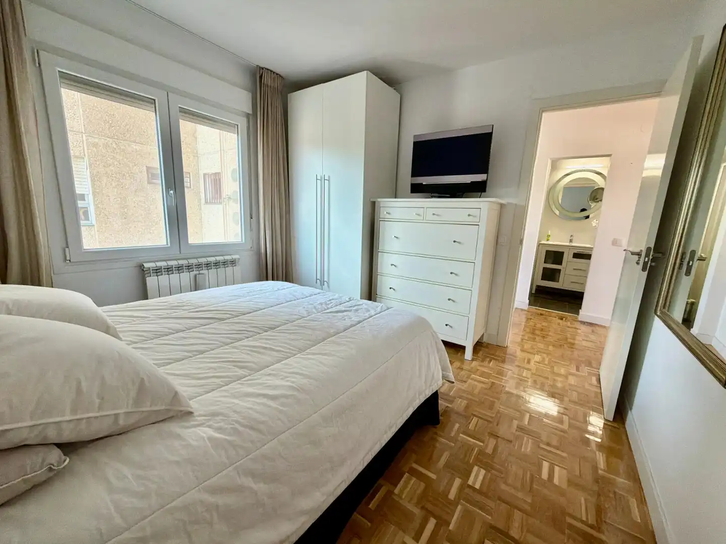 Bedroom of Flat for sale in Alcalá de Henares  with Heating and Furnished