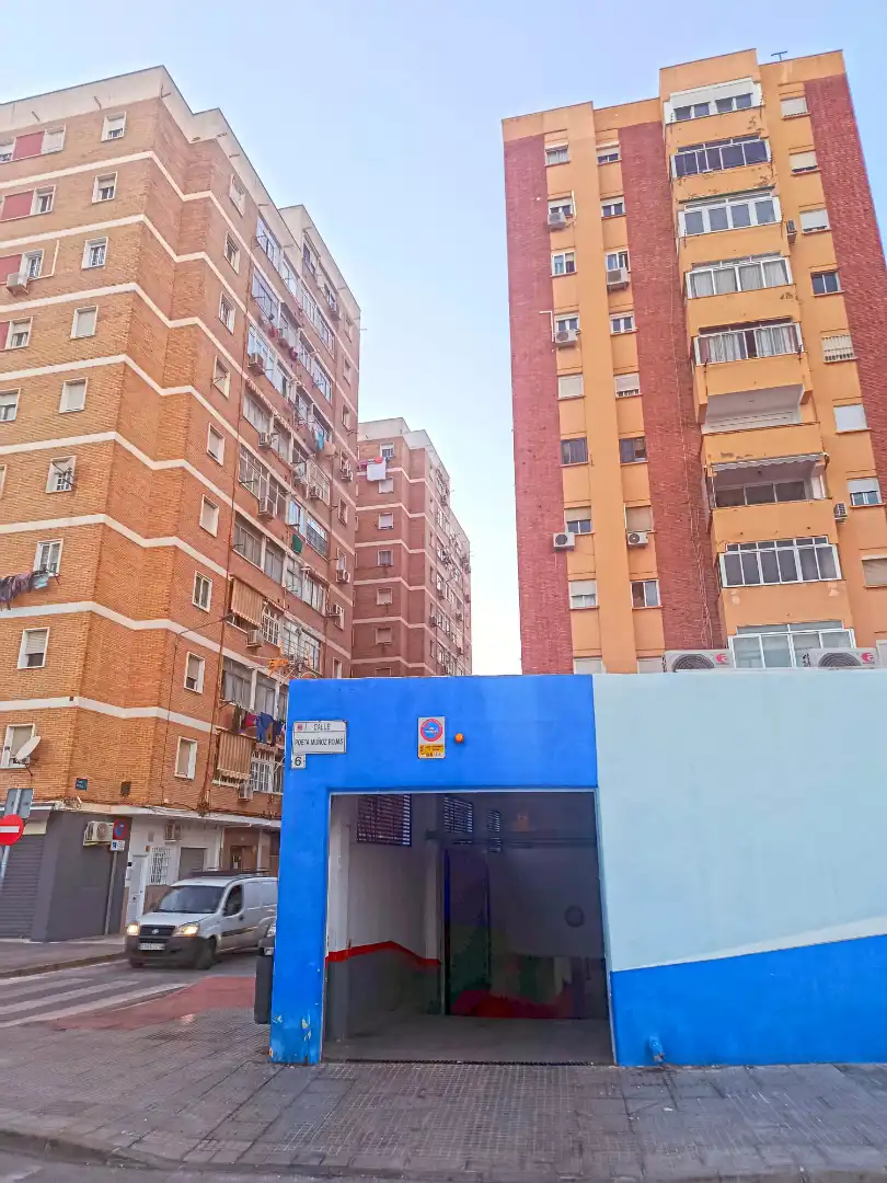 Vista exterior de Garaje en venta en Málaga