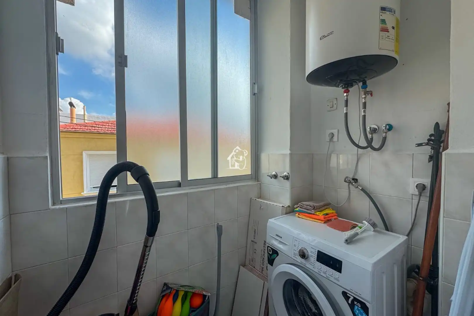 Terraza de Apartamento de alquiler en San Miguel de Salinas con Horno y Lavadora