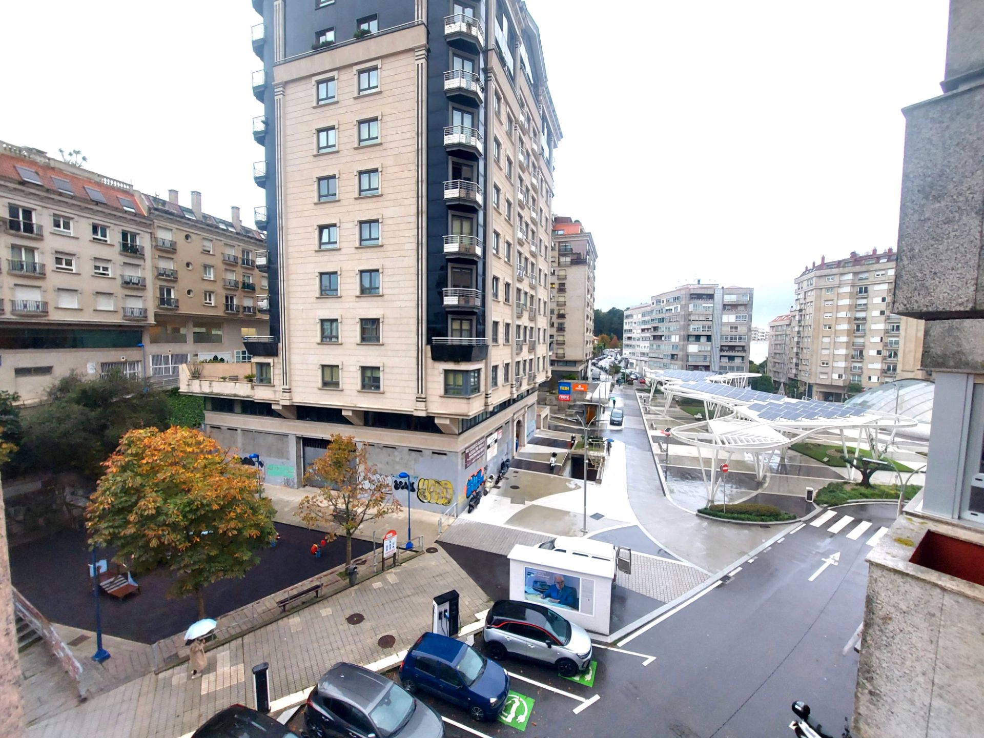 Exterior view of Flat to rent in Vigo   with Parquet flooring, Terrace and Balcony