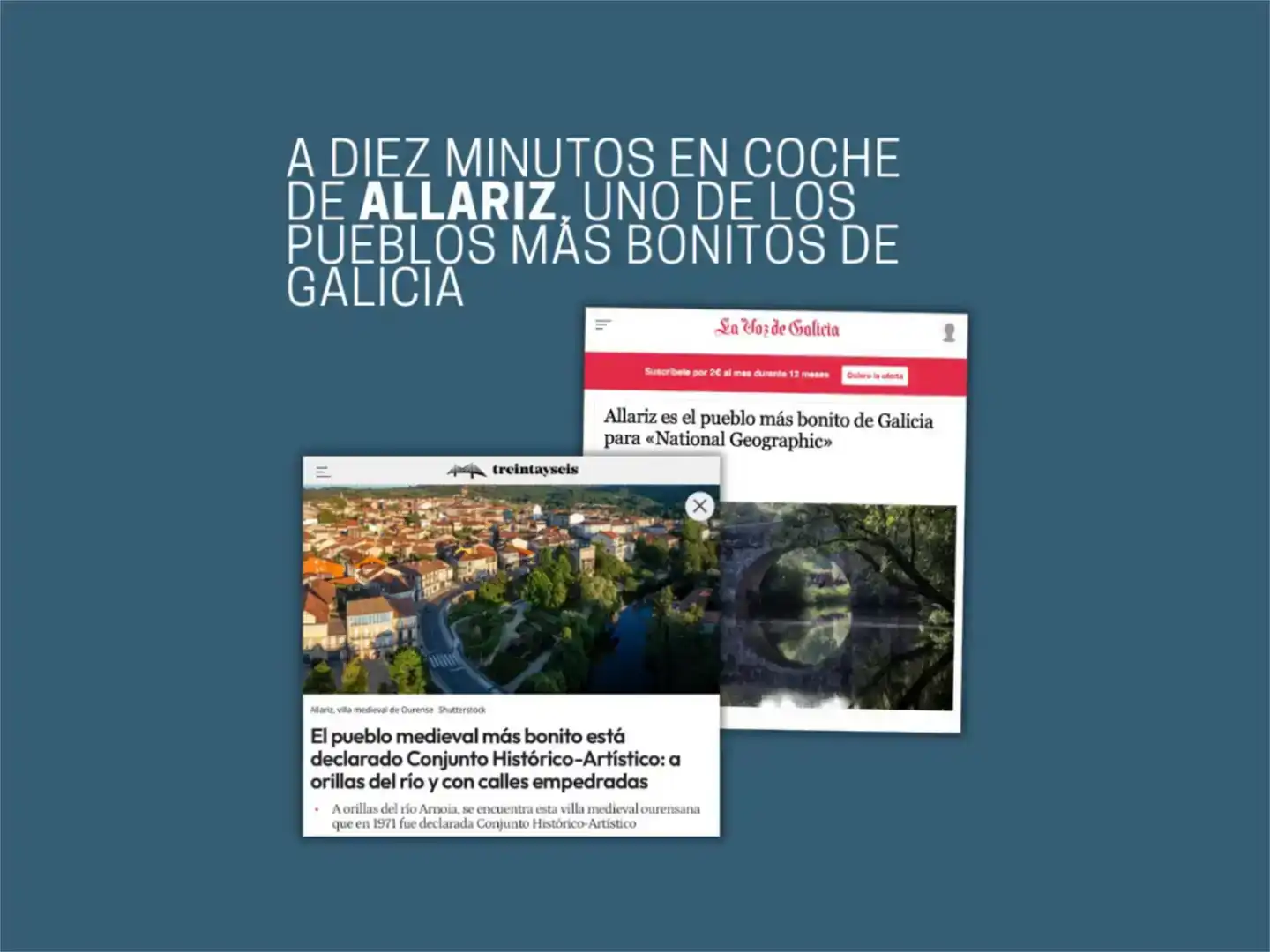 Vista exterior de Piso en venta en Sandiás con Jardín privado, Trastero y Amueblado