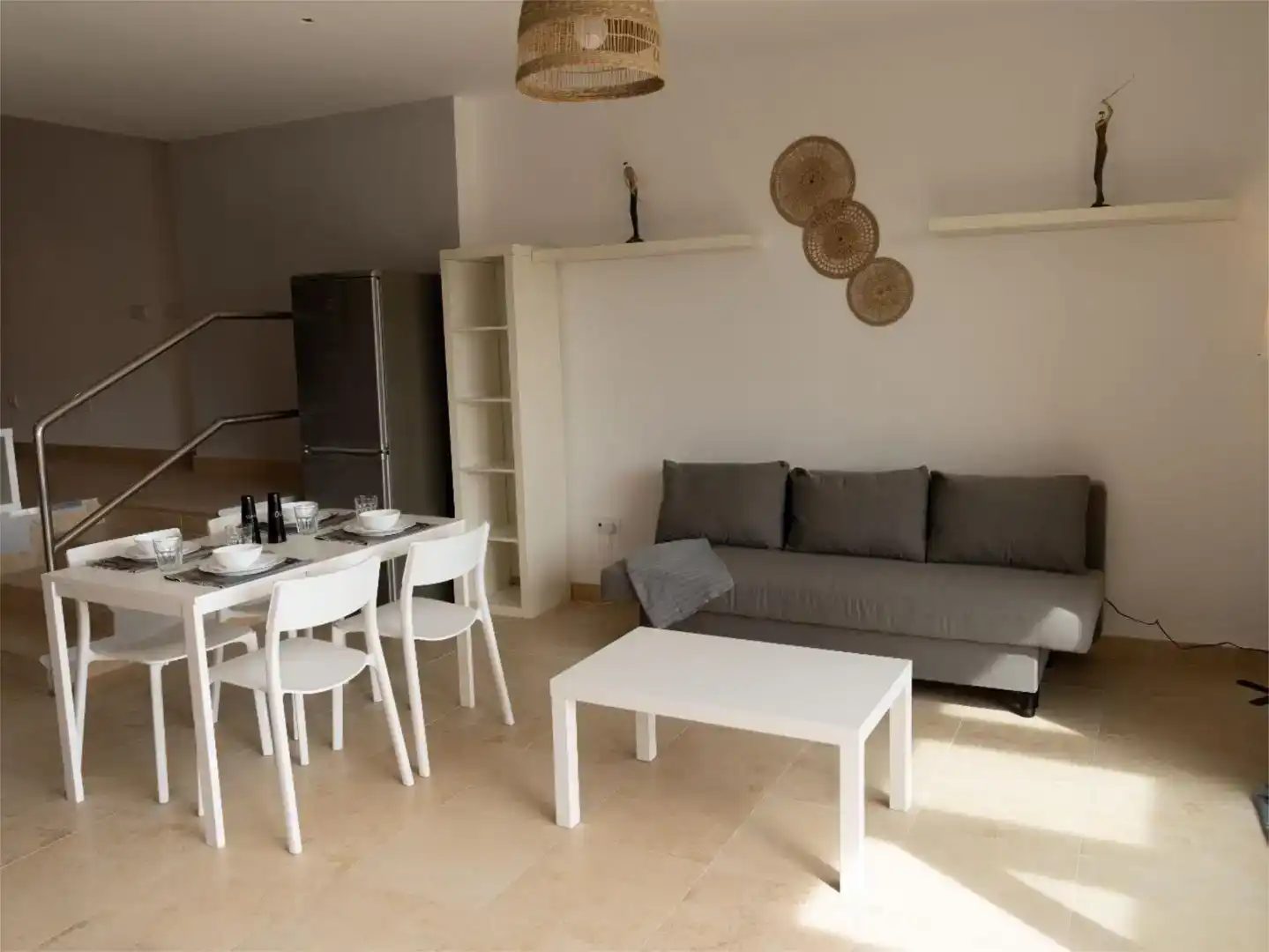 Sala d'estar de Apartament en venda en Vícar amb Piscina i Balcó
