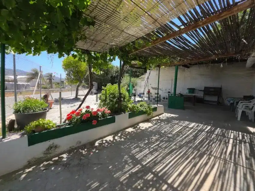 Terrassa de Finca rústica en venda en Vélez-Málaga amb Jardí privat, Terrassa i Piscina