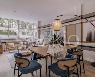 Sala d'estar de Apartament de lloguer en  Madrid Capital amb Aire condicionat