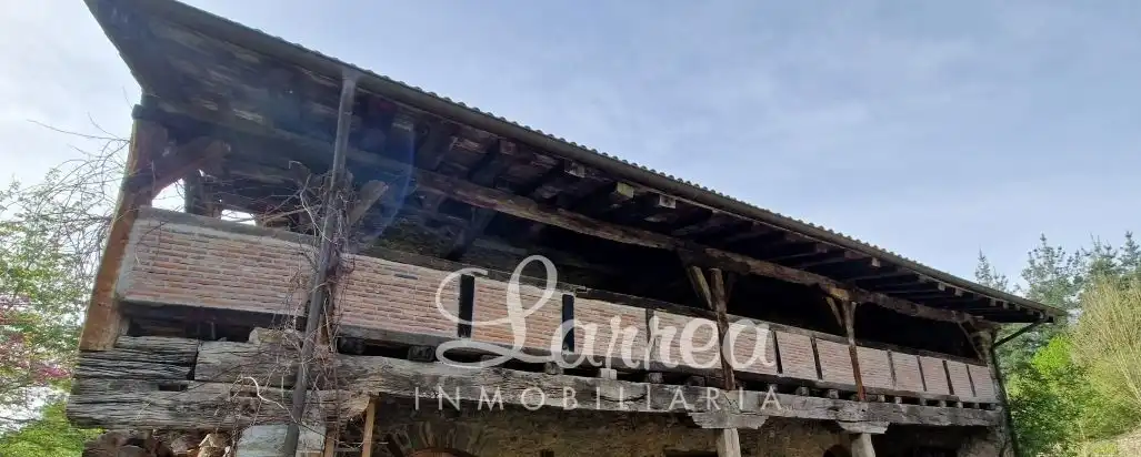 Vista exterior de Casa adosada en venta en Zeberio