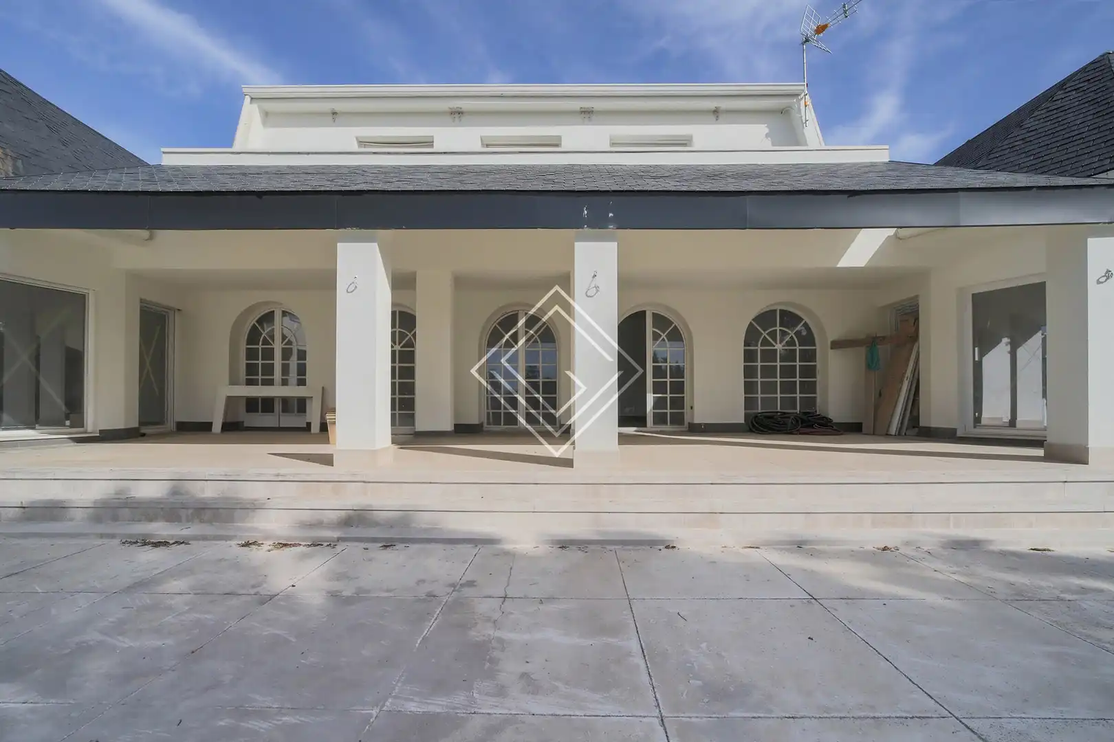 Vista exterior de Casa o chalet en venta en Las Rozas de Madrid con Aire acondicionado, Calefacción y Jardín privado