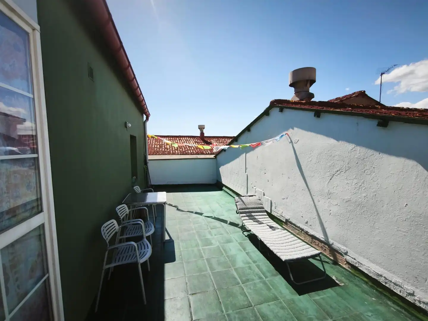 Terraza de Ático en venta en San Andrés del Rabanedo con Calefacción, Terraza y Amueblado