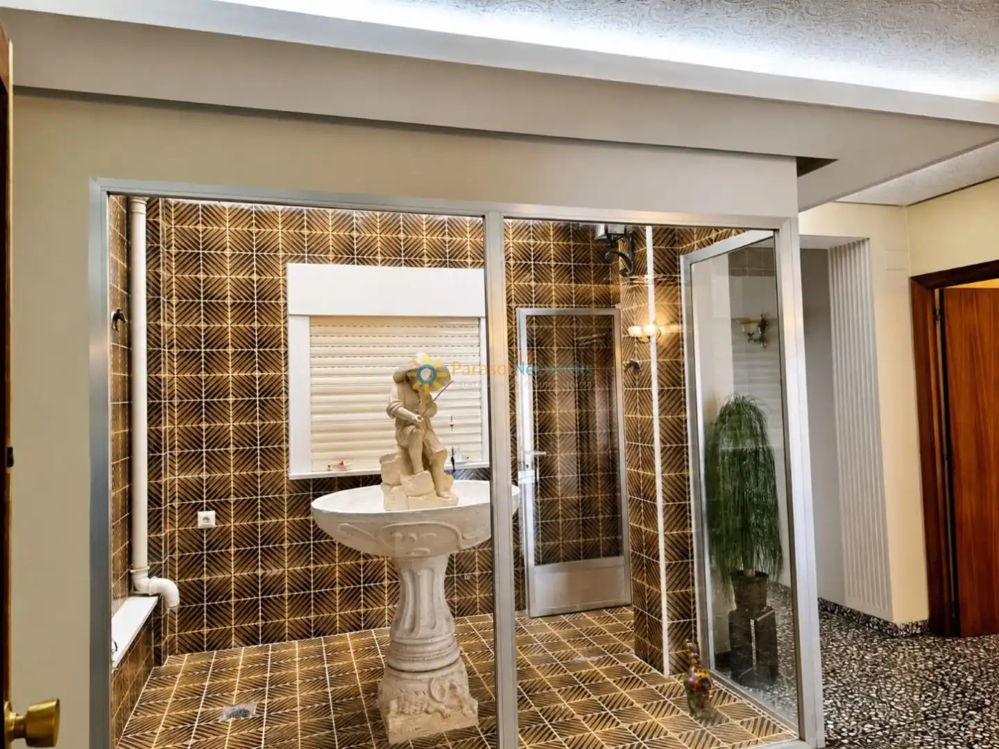 Bathroom of Flat for sale in Oliva  with Balcony
