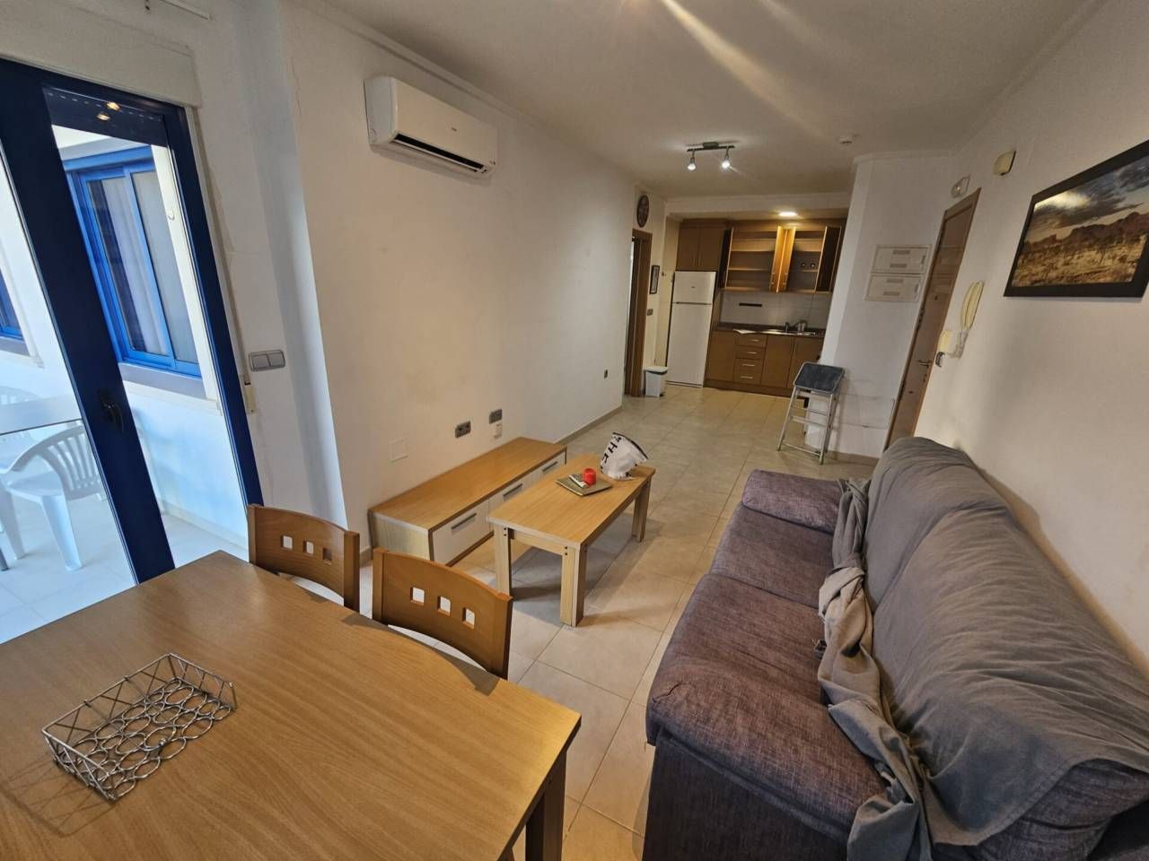 Living room of Flat to rent in Alicante / Alacant  with Air Conditioner, Heating and Terrace