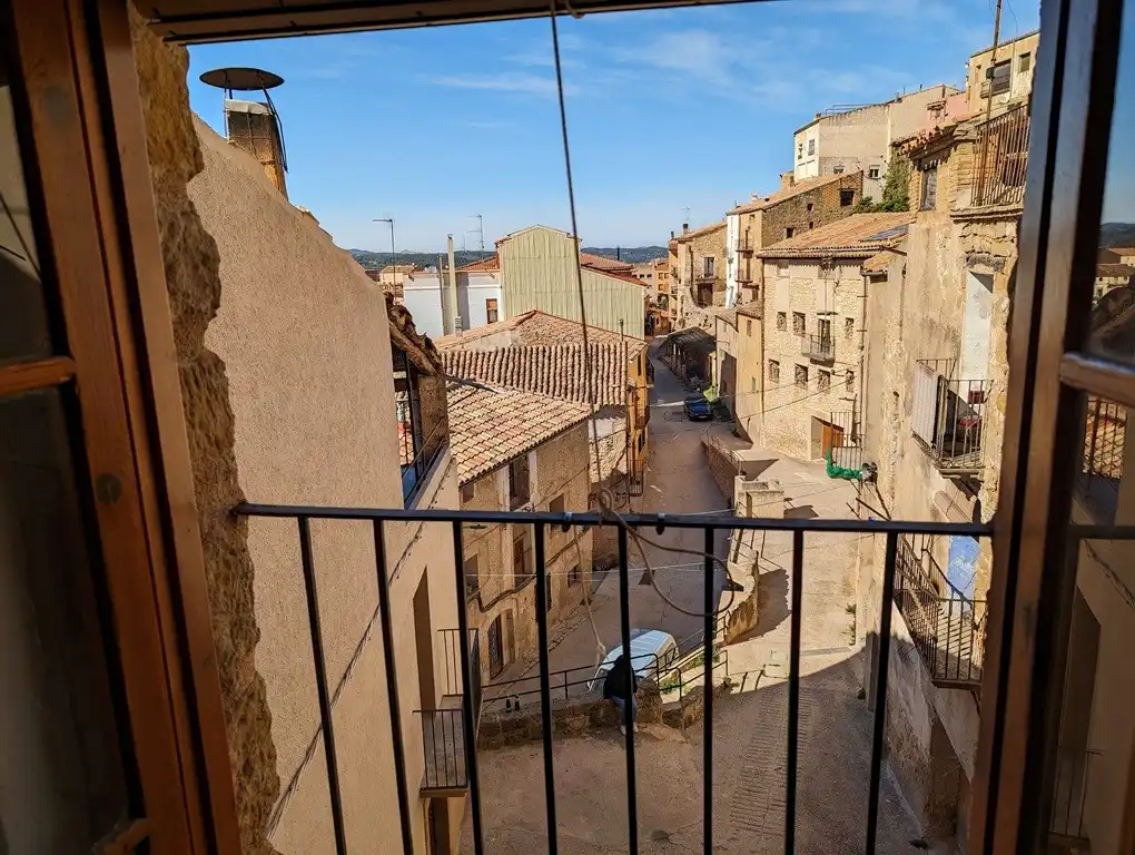 Terrassa de Casa o xalet en venda en Horta de Sant Joan amb Balcó
