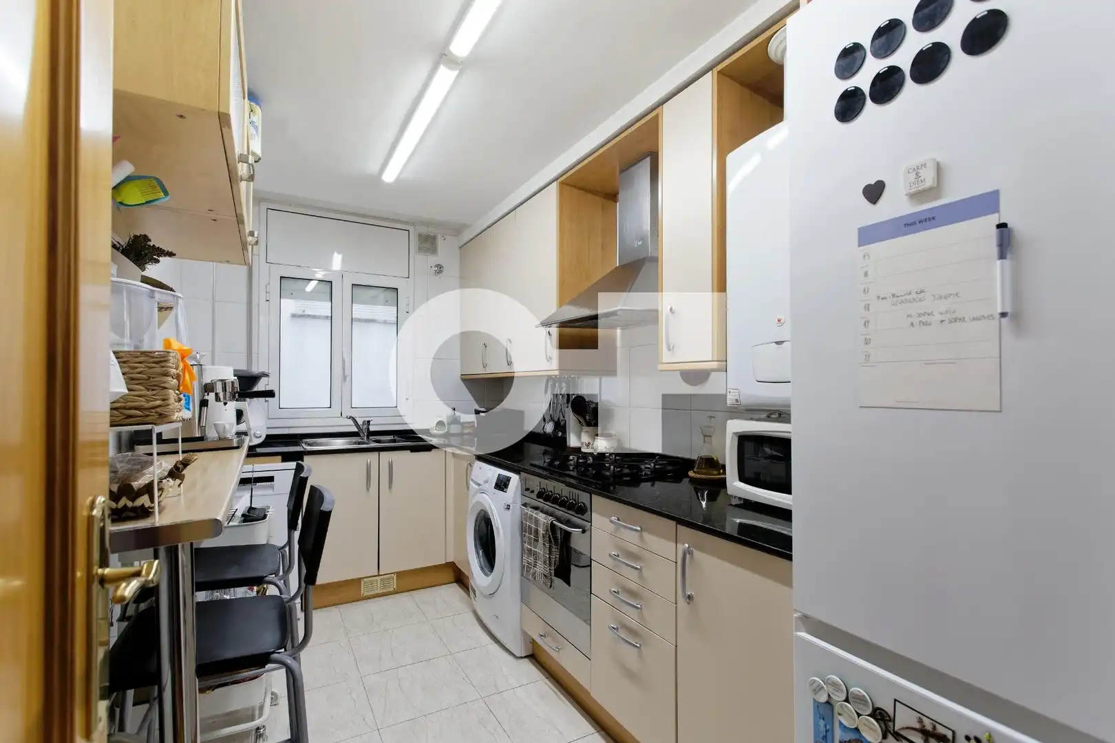 Kitchen of Duplexes for sale in Barcelona  with Heating, Parquet flooring and Terrace