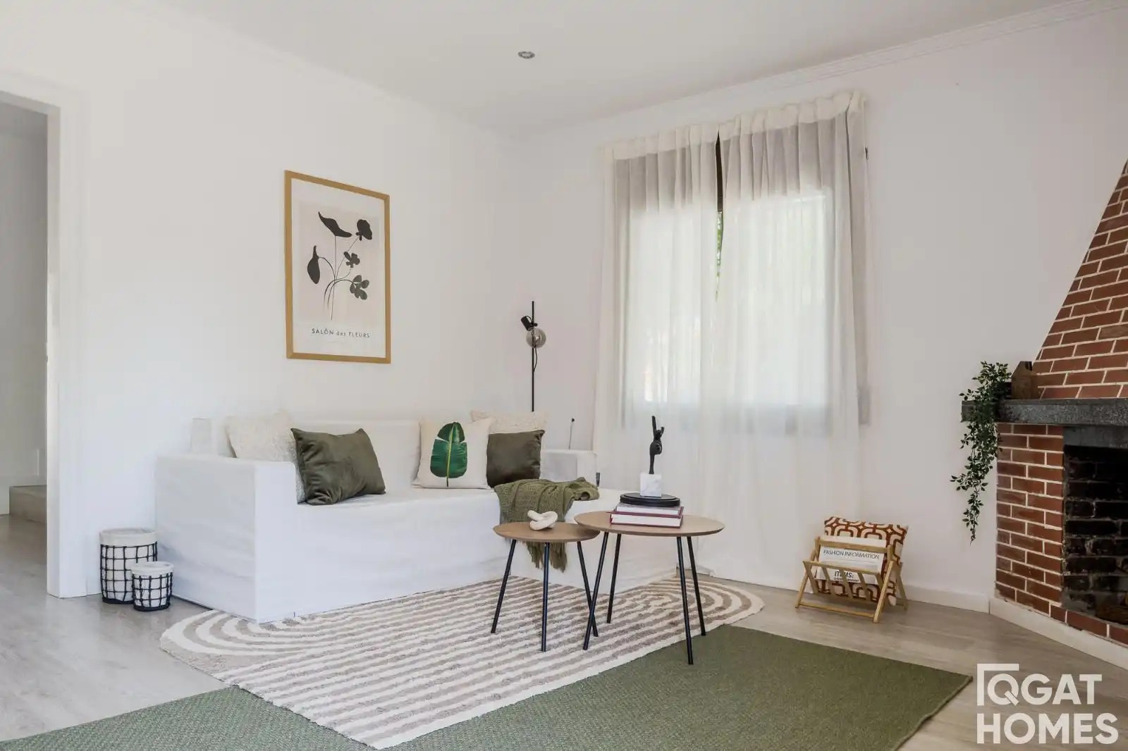 Wohnzimmer von Haus oder Chalet zum Verkauf in Sant Cugat del Vallès mit Klimaanlage, Heizung und Terrasse