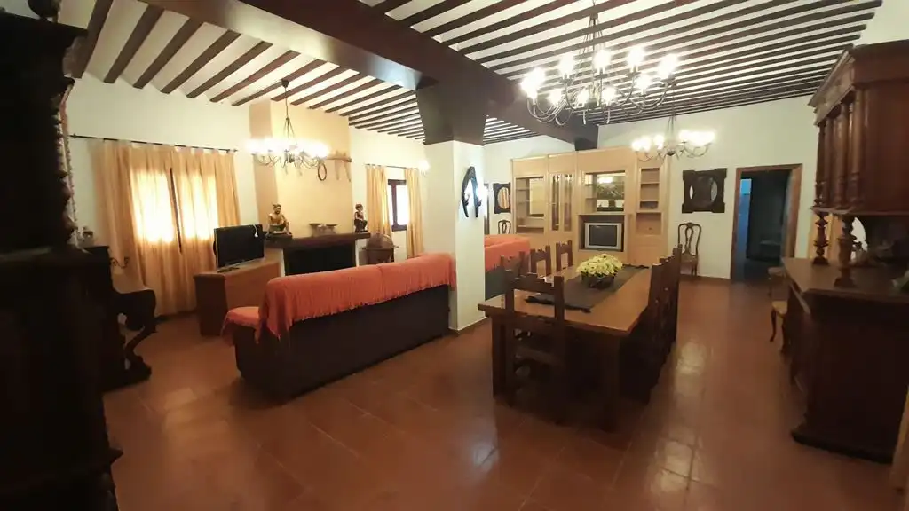 Sala de estar de Finca rústica en venta en Munera