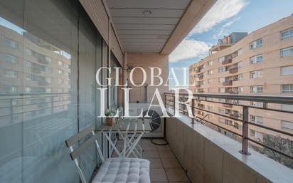 Balcony of Flat for sale in Sabadell  with Air Conditioner, Heating and Parquet flooring