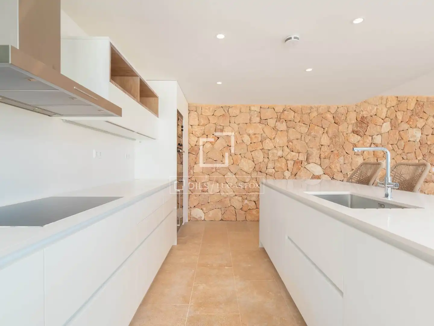 Kitchen of Houses for sale in Sant Josep de sa Talaia  with Air Conditioner, Heating and Private garden