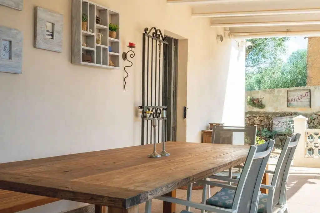 Terrassa de Casa o xalet de lloguer en Ses Salines amb Jardí privat i Terrassa