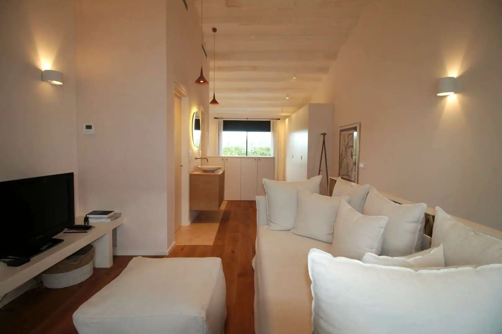 Sala de estar de Casa o chalet en venta en Vilajuïga con Aire acondicionado, Calefacción y Jardín privado