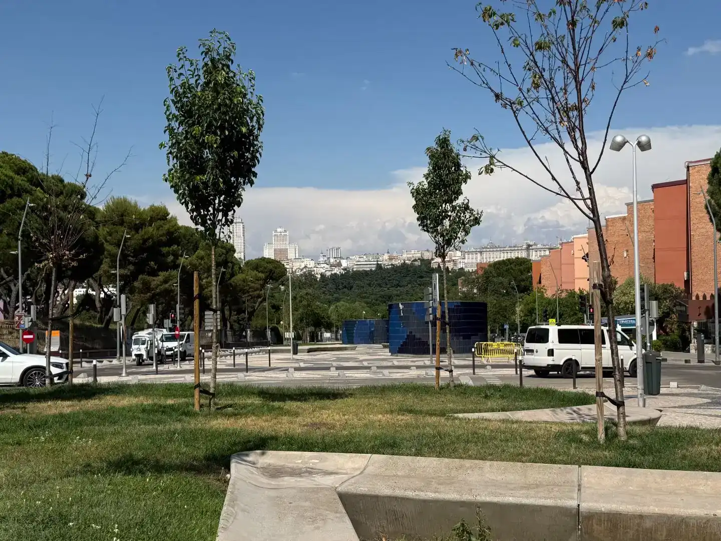 Vista exterior de Pis en venda en  Madrid Capital amb Terrassa