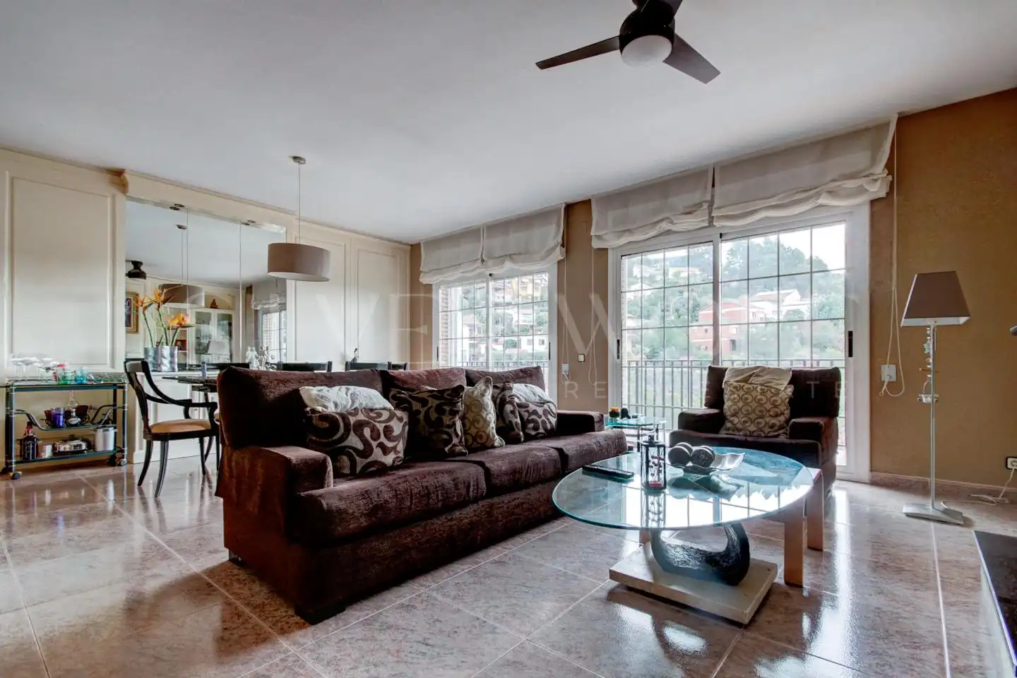 Sala de estar de Casa o chalet en venta en Vallirana, Barcelona