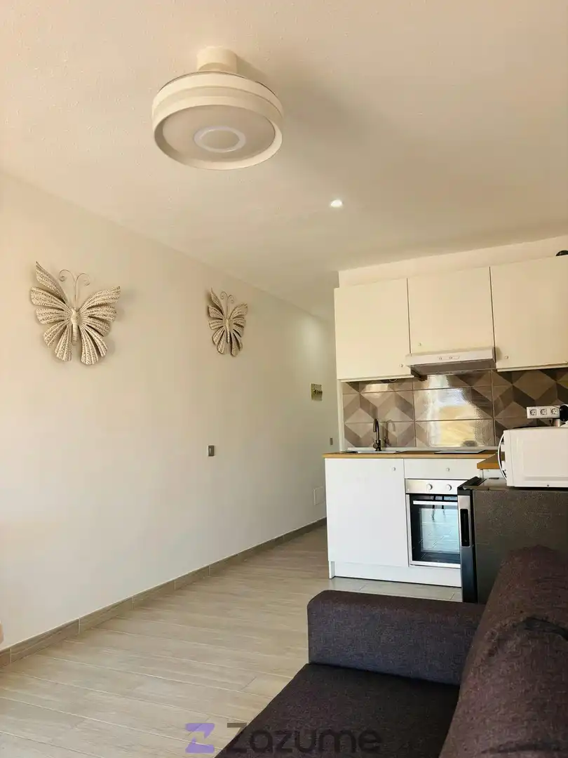 Kitchen of Flat for rent in Pájara  with Parquet flooring, Terrace and Swimming Pool