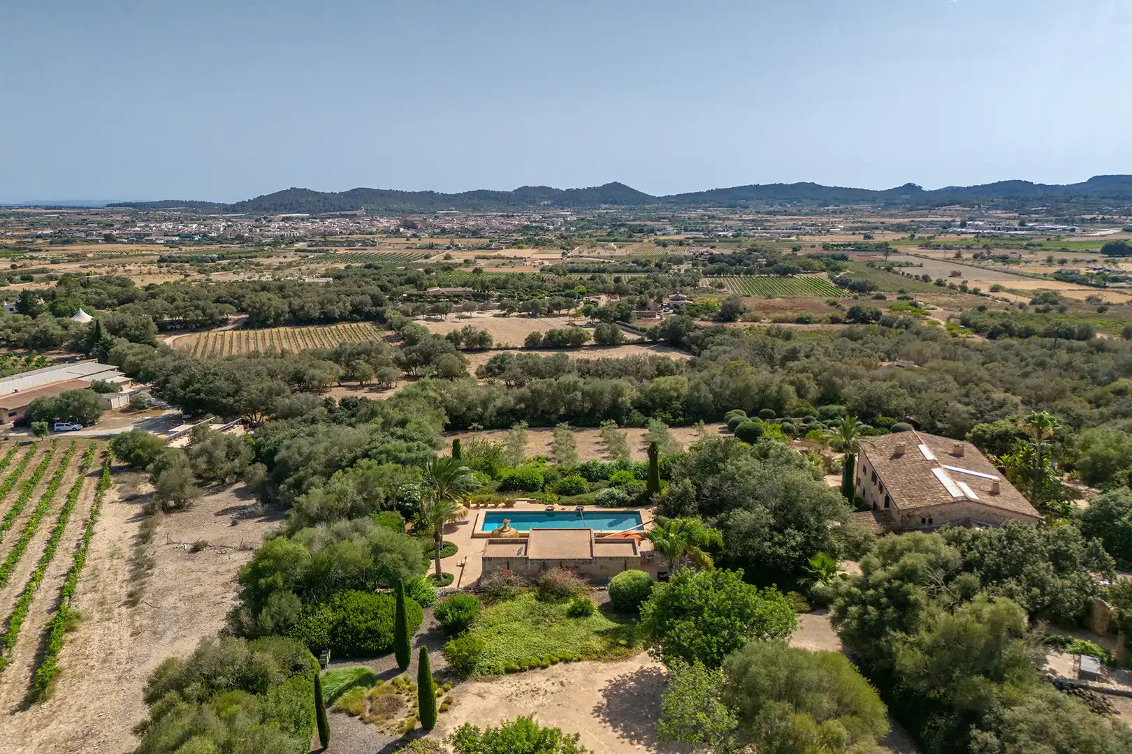 Jardí de Finca rústica en venda en Porreres amb Aire condicionat, Calefacció i Parquet