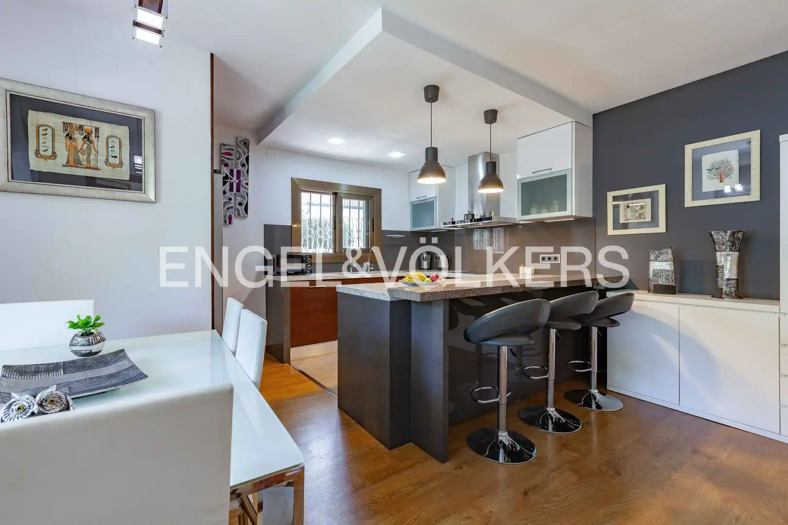 Cocina de Casa o chalet de alquiler en Llinars del Vallès con Aire acondicionado, Calefacción y Jardín privado