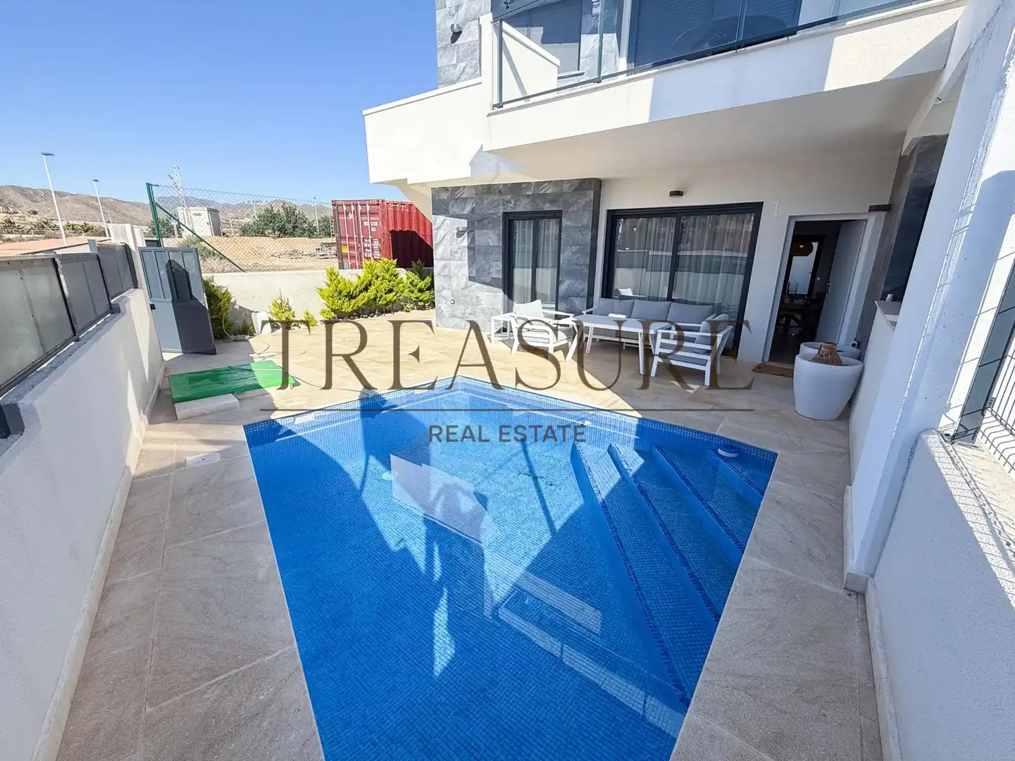 Terrassa de Planta baixa en venda en Mazarrón amb Jardí privat, Terrassa i Piscina