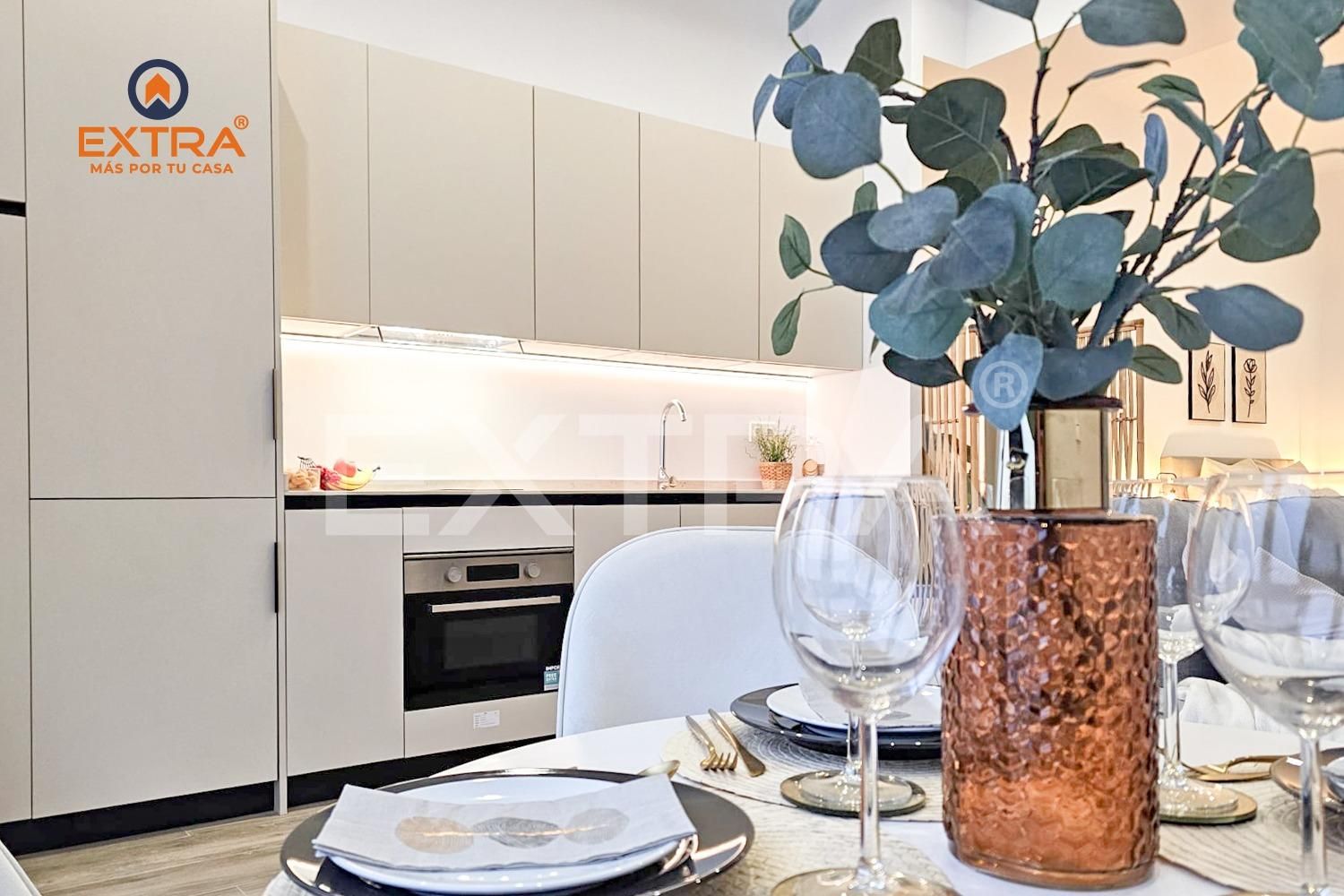 Kitchen of Apartment for sale in  Madrid Capital