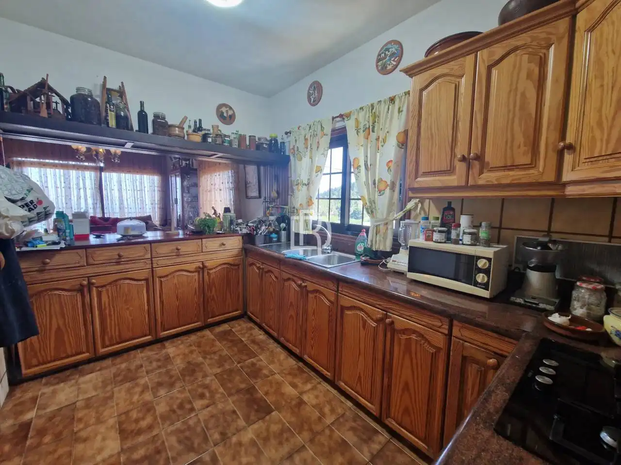 Cocina de Finca rústica en venta en Icod de los Vinos con Jardín privado y Terraza