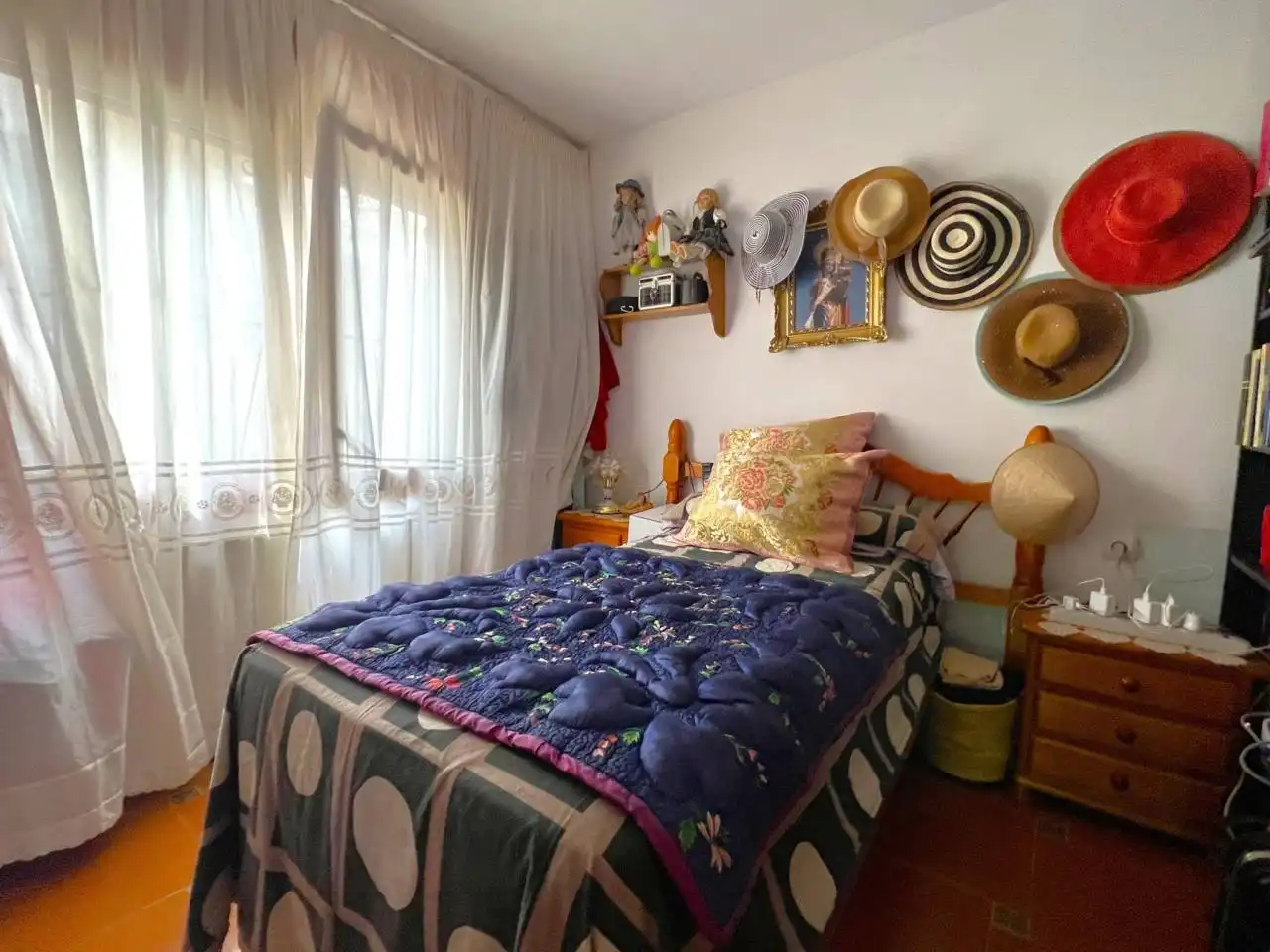 Bedroom of Houses for sale in Riells i Viabrea  with Air Conditioner, Heating and Private garden