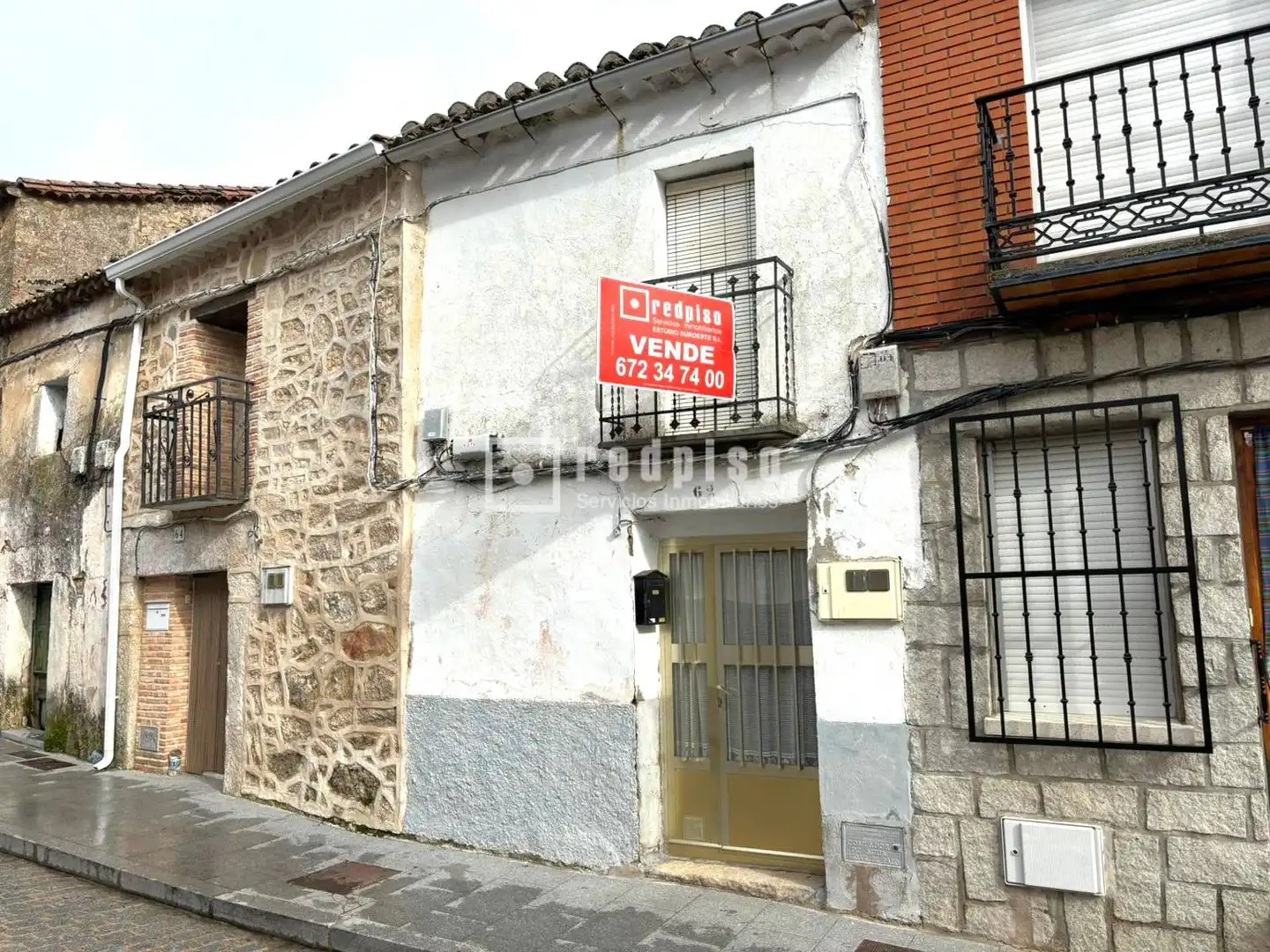 Vista exterior de Casa o xalet en venda en Cadalso de los Vidrios amb Calefacció i Terrassa