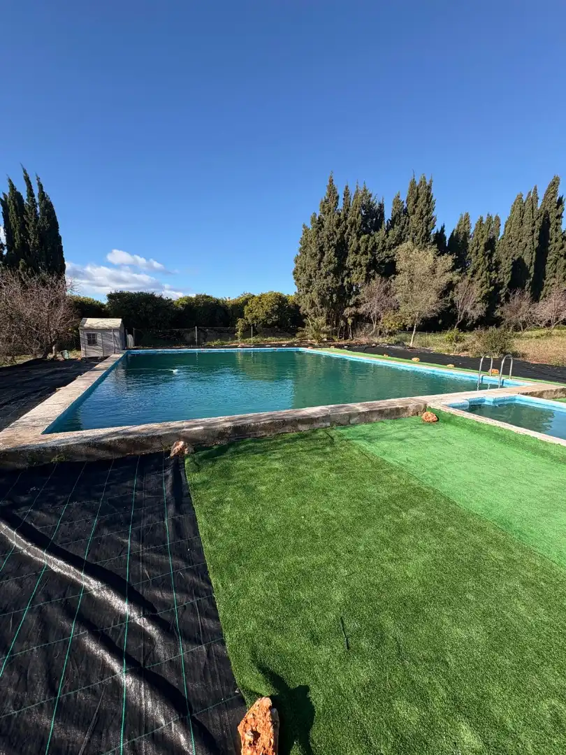 Piscina de Casa o xalet de lloguer en Onda amb Calefacció, Jardí privat i Terrassa
