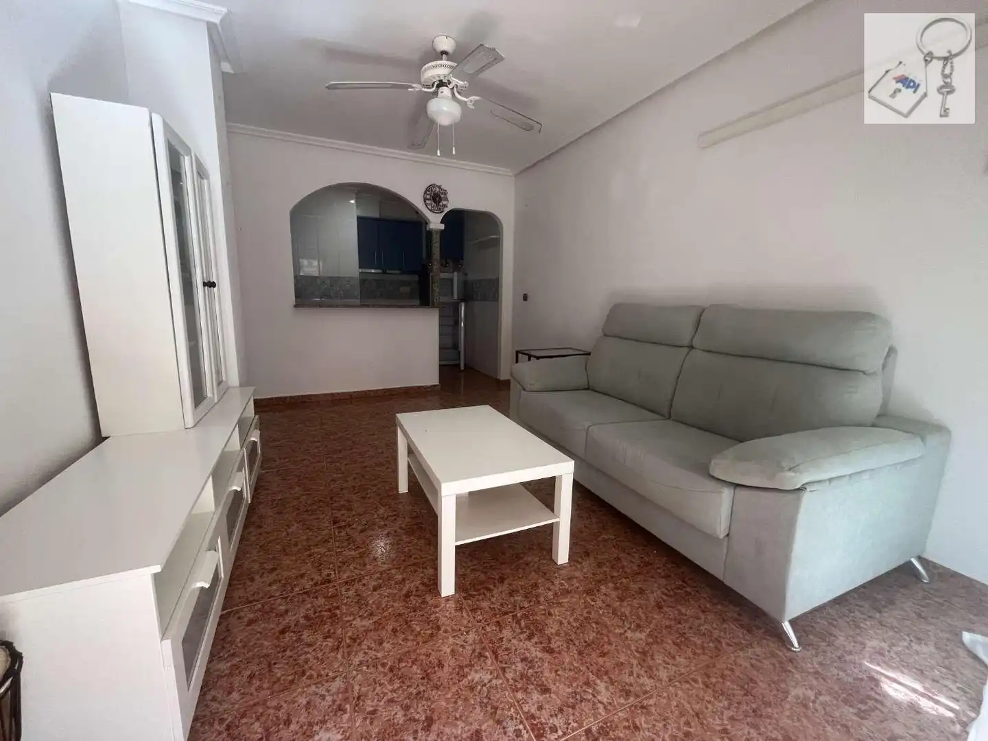 Wohnzimmer von Wohnungen zur Miete in Torrevieja mit Terrasse, Schwimmbad und Möbliert