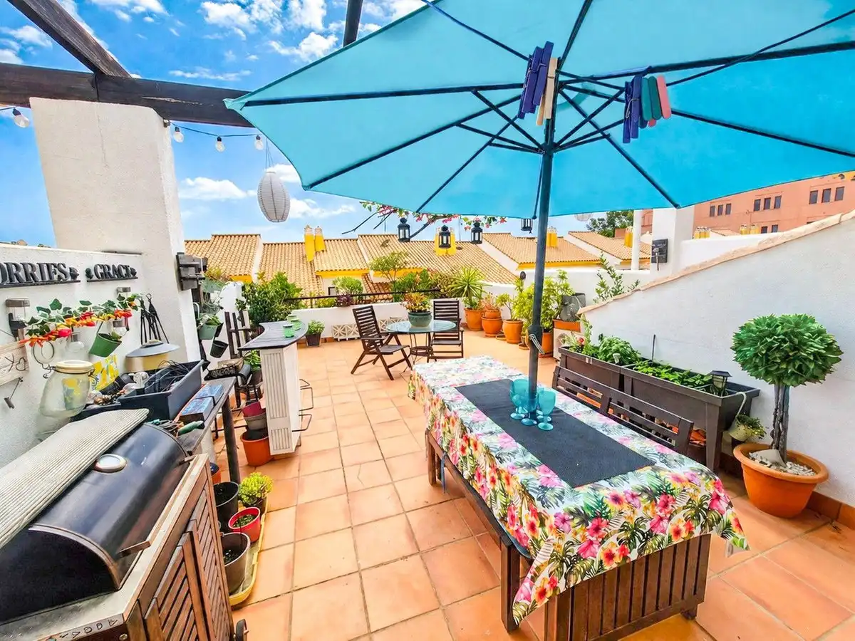 Terraza de Casa o chalet en venta en Estepona con Aire acondicionado, Terraza y Trastero