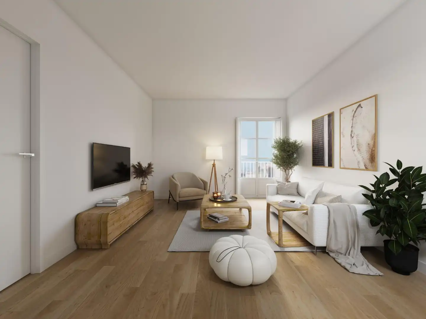 Sala d'estar de Apartament en venda en Chiclana de la Frontera amb Aire condicionat, Terrassa i Balcó