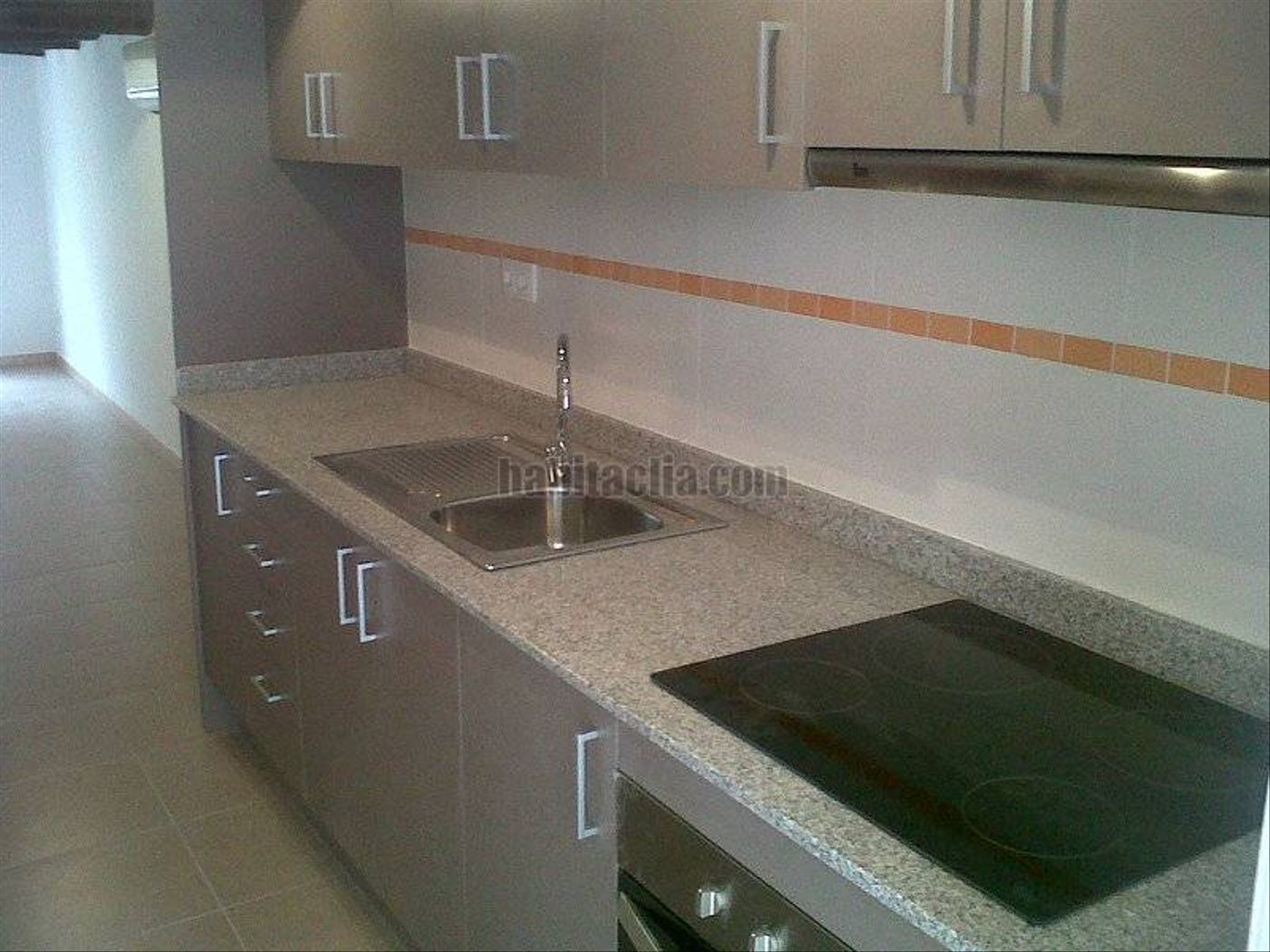 Cuina de Loft de lloguer en Igualada amb Aire condicionat, Calefacció i Terrassa