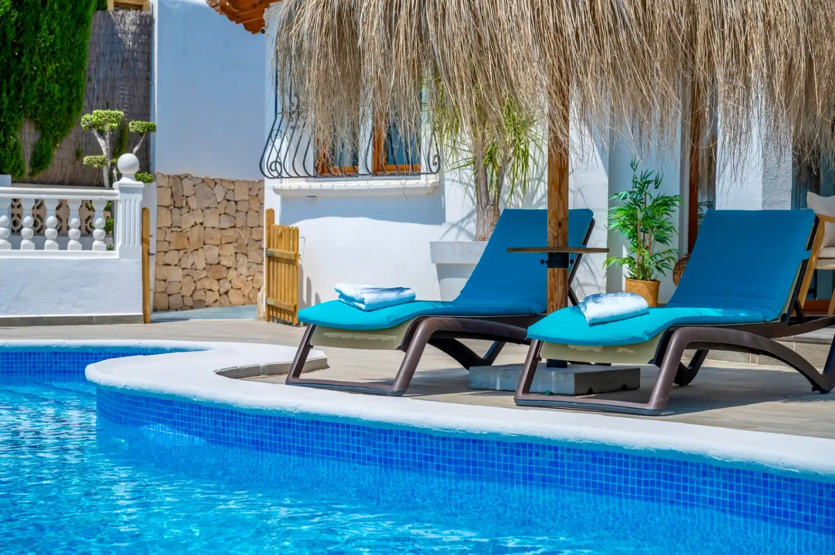 Schwimmbecken von Haus oder Chalet zum Verkauf in Moraira