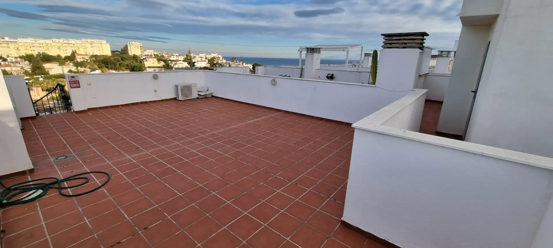 Terrassa de Àtic en venda en Mijas amb Aire condicionat, Terrassa i Piscina comunitària