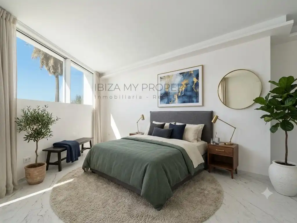 Habitación de Casa o chalet en venta en Santa Eulària des Riu con Aire acondicionado, Trastero y Piscina