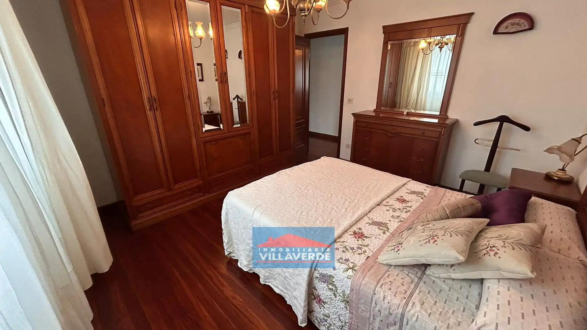Bedroom of Flat for sale in Cangas   with Heating, Parquet flooring and Storage room
