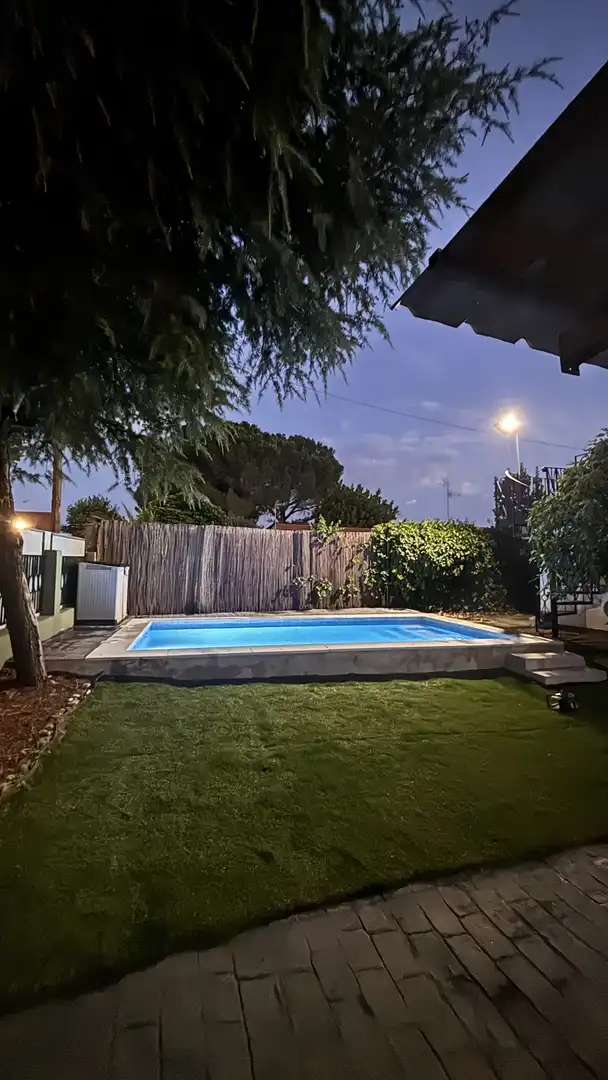 Piscina de Casa o xalet en venda en Escalona amb Aire condicionat, Terrassa i Piscina