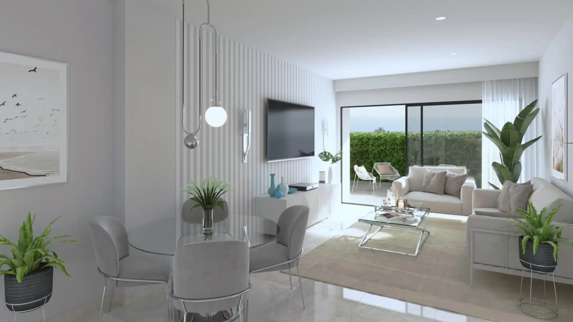 Sala d'estar de Planta baixa en venda en Mazarrón amb Aire condicionat, Terrassa i Traster